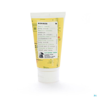 Korres kb gommage exfol.corps basilic-citron 150ml