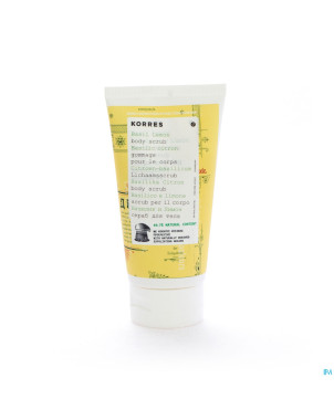 Korres kb gommage exfol.corps basilic-citron 150ml