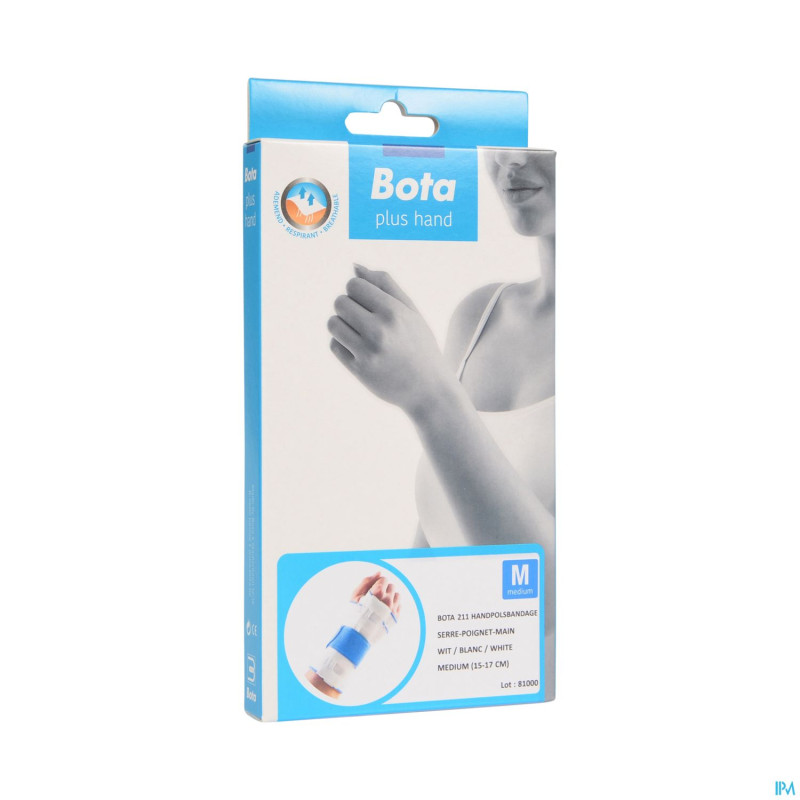 Bota serre-poignet-main 211 white universel  m