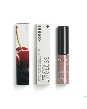 Korres km gloss cherry 32 beige pink