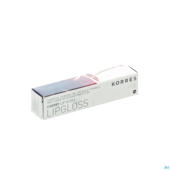 Korres km cherry gloss 37 golden brown