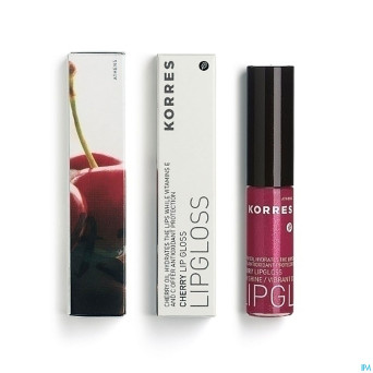 Korres km gloss cherry 54 fuchsia