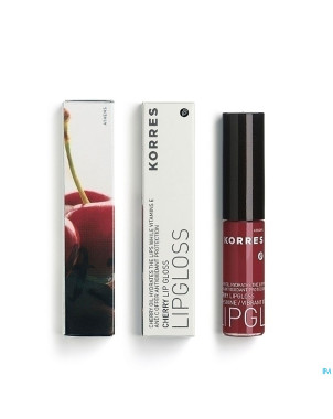 Korres km gloss cherry 52 red