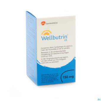 Wellbutrin xr 150 mg tabs 30 x 150 mg