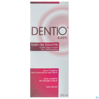 Dentio r 0,05% bain de bouche 250ml