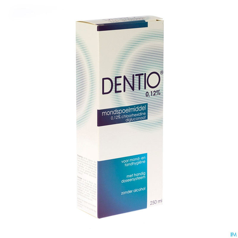 Dentio b 0,12% bain de bouche 250ml