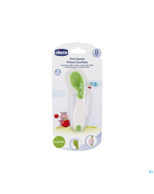 Chicco cuillere soft sil. first meal angled spoon