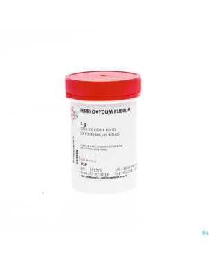 Oxide de fer iii rouge    1g fag