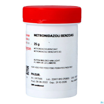 Benzoate de metronidazole   25g fag