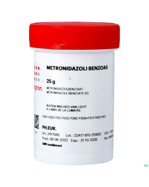 Benzoate de metronidazole   25g fag