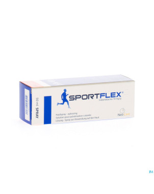 Sportflex 10 mg/g sol pulv cutanee 50 ml