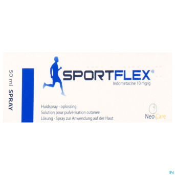 Sportflex 10 mg/g sol pulv cutanee 50 ml
