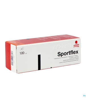 Sportflex 10 mg/g sol pulv cutanee 100 ml