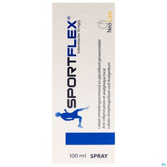 Sportflex 10 mg/g sol pulv cutanee 100 ml