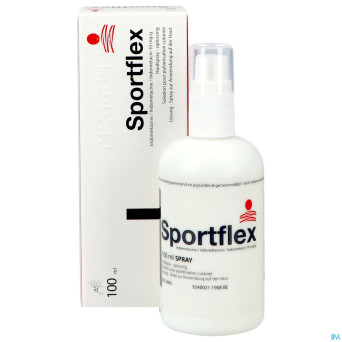 Sportflex 10 mg/g sol pulv cutanee 100 ml