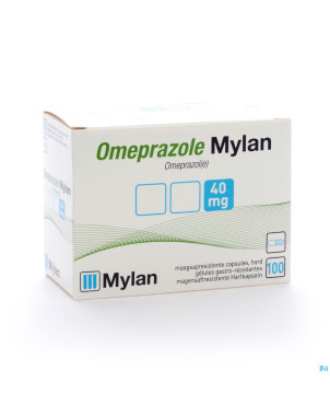 Omeprazol viatris 40mg caps 100