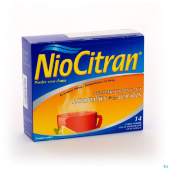 Niocitran 500mg/60mg pdr sol buv. sach 14 x 6g