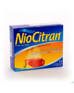 Niocitran 500mg/60mg pdr sol buv. sach 14 x 6g