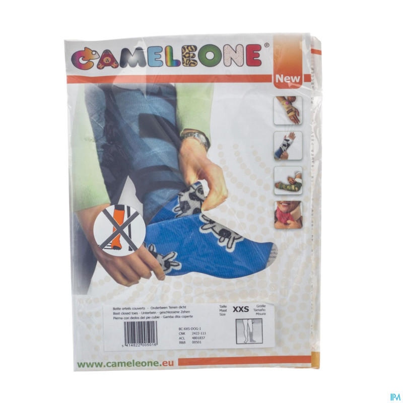 Cameleone botte orteils ferme chiens    xxs 1