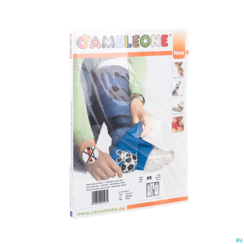 Cameleone botte orteils ferme chiens    xs 1
