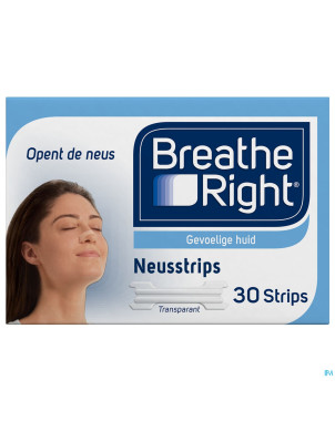 Breathe right clear regular 30