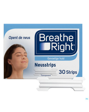 Breathe right clear regular 30