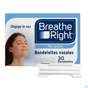 Breathe right clear regular 30