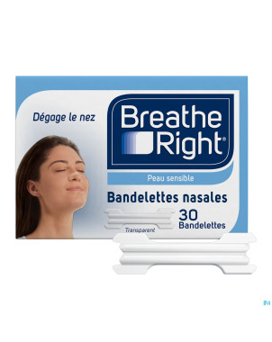 Breathe right clear regular 30