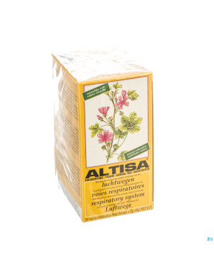 Altisa tisane voies respiratoires 20x2g