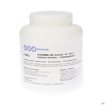 Glucosaminesulfate 600mg 2kci    comp 1200 abc