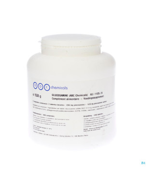 Glucosaminesulfate 600mg 2kci    comp 1200 abc