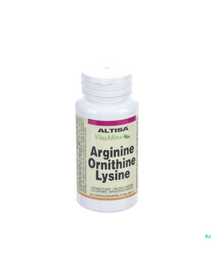 Altisa arginine-ornithine-lysine caps 60