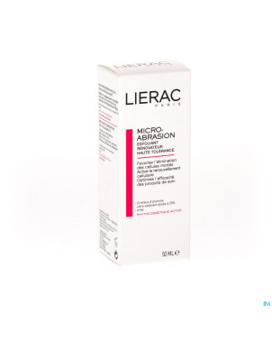 Lierac micro abrasion creme visage tube 50ml