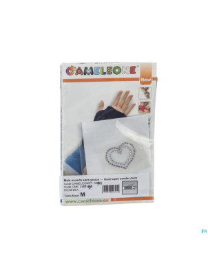 Cameleone main ouvert -pouce coeurs    m 1