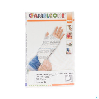 Cameleone avant bras ouvert -pouce coeurs    s 1