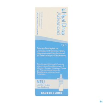 Hyaldrop advanced solution 10ml