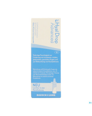 Hyaldrop advanced solution 10ml