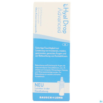 Hyaldrop advanced solution 10ml