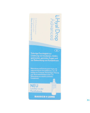 Hyaldrop advanced solution 10ml