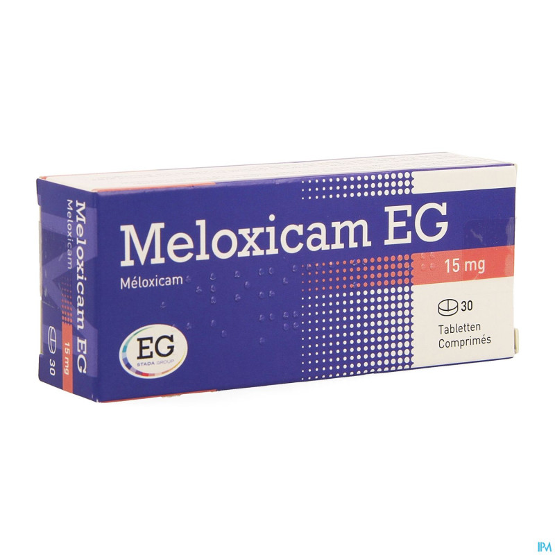 Meloxicam eg 15 mg tabl 30 x 15 mg