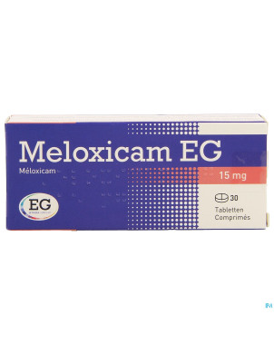 Meloxicam eg 15 mg tabl 30 x 15 mg