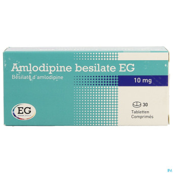 Amlodipine besilate eg comp 30x10mg