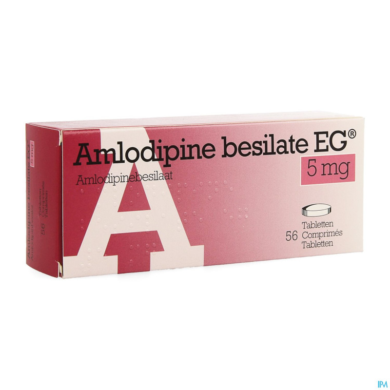 Amlodipine besilate eg comp  56 x  5 mg