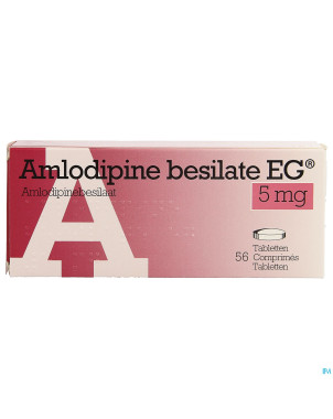 Amlodipine besilate eg comp  56 x  5 mg