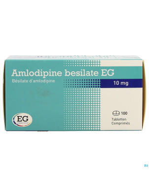 Amlodipine besilate eg comp 100x10mg