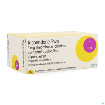 Risperidone teva 1 mg comp 100
