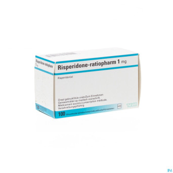 Risperidone teva 1 mg comp 100