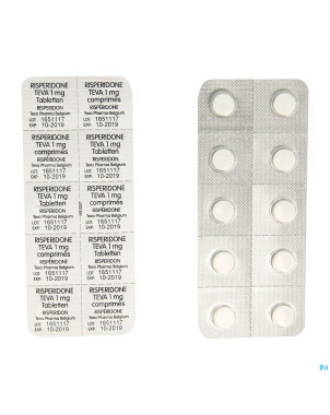 Risperidone teva 1 mg comp 100
