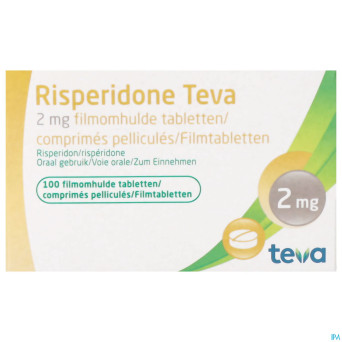 Risperidone teva 2 mg comp 100