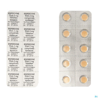 Risperidone teva 2 mg comp 100